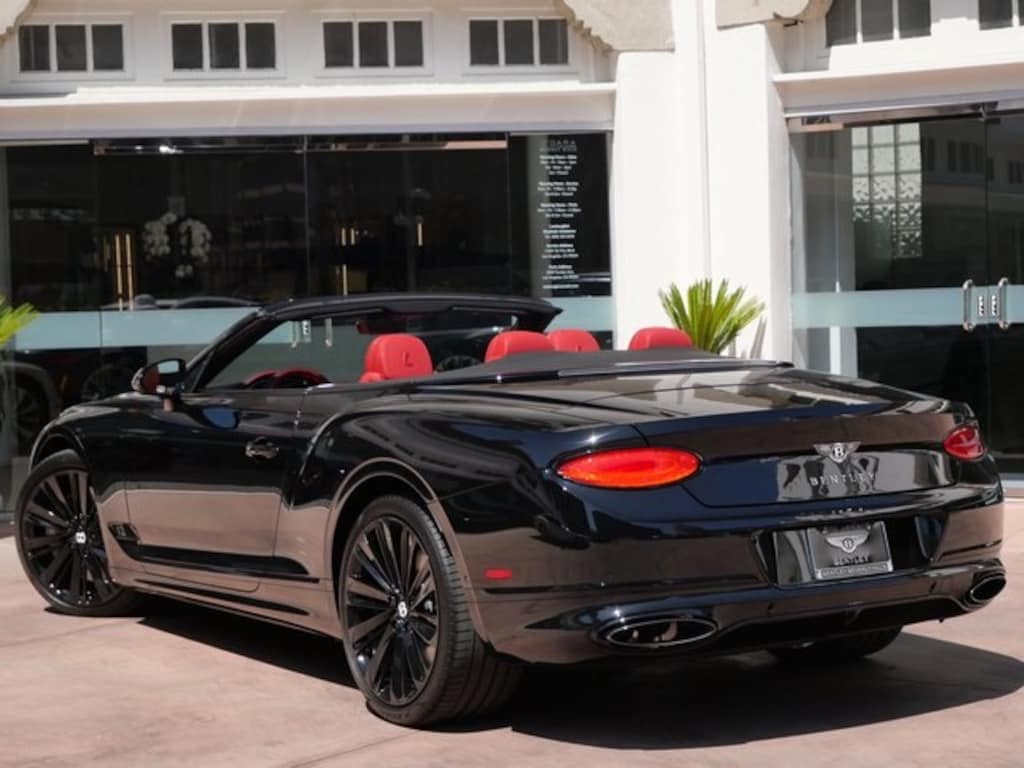 New 2024 Bentley Continental GTC Speed Convertible