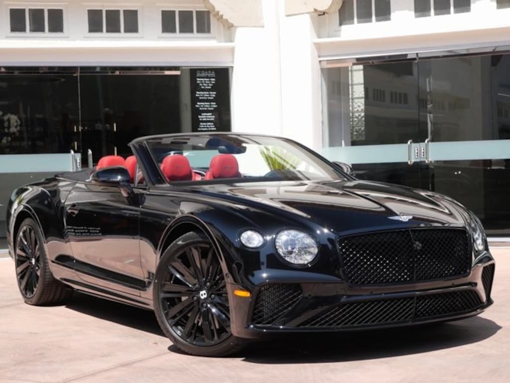 New 2024 Bentley Continental GTC Speed Convertible