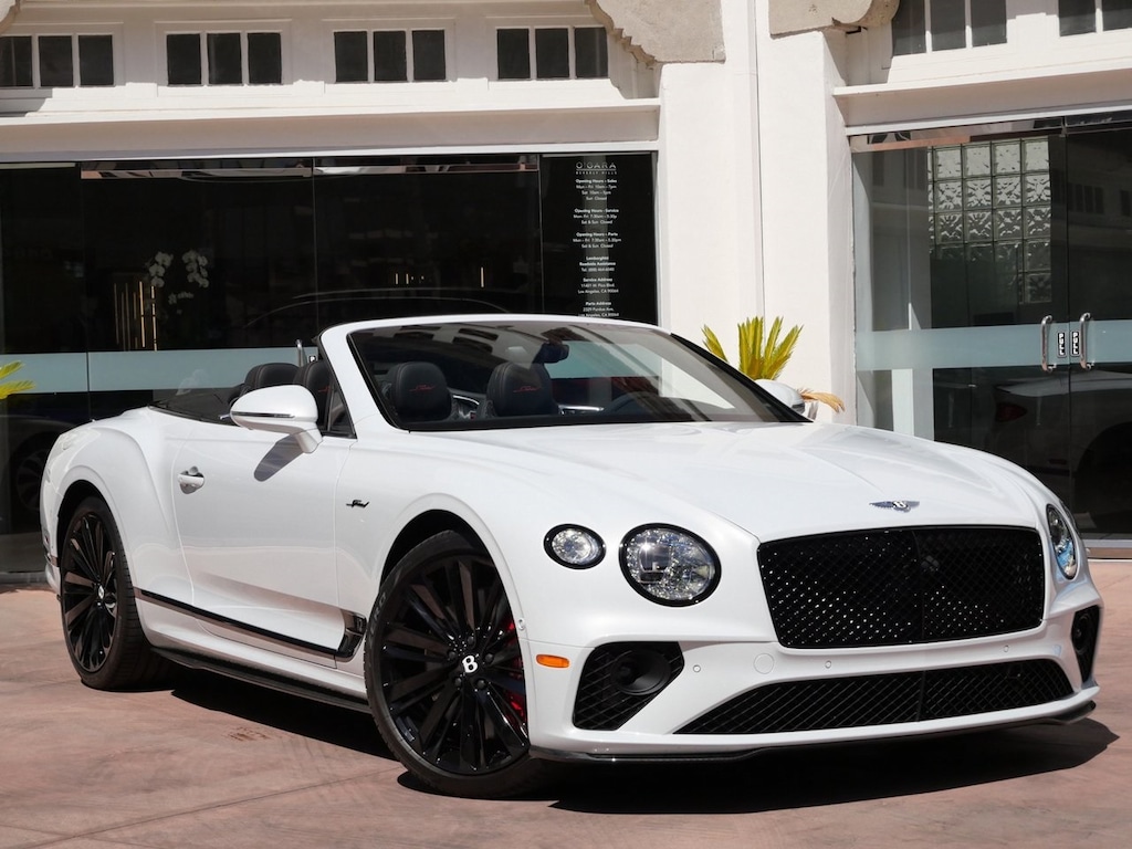 New 2024 Bentley Continental GTC Speed Convertible