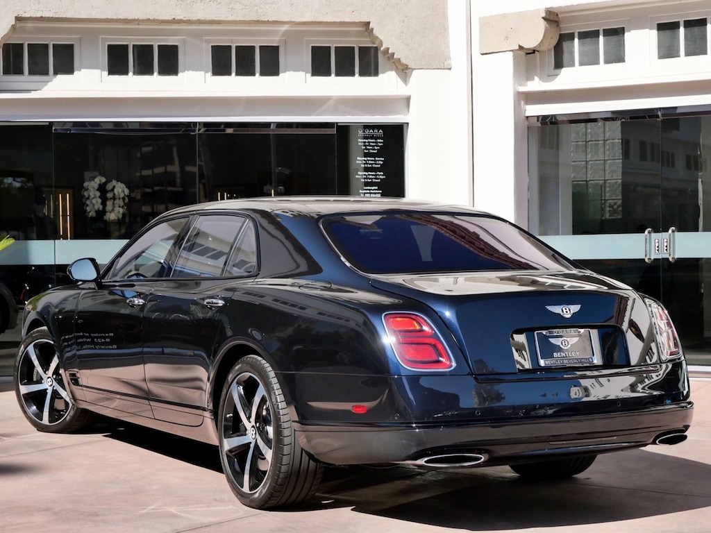 Certified 2018 Bentley Mulsanne Design Series Sedan