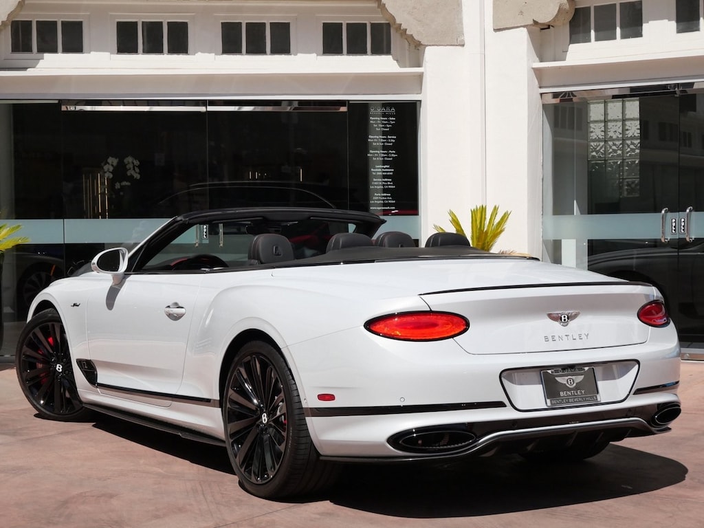 New 2024 Bentley Continental GTC Speed Convertible