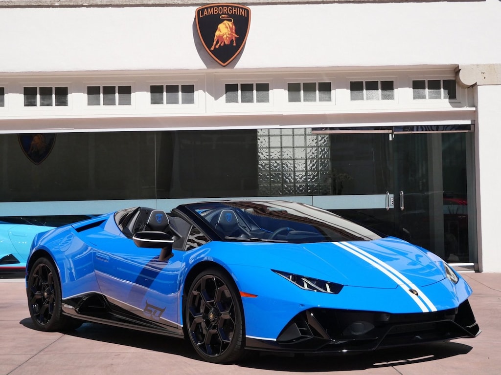 Used 2023 Lamborghini Huracan EVO AWD 60th Anniversary Edition Spyder